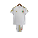 Kit Infantil Seleção da Itália 23/24 - Adidas - Branco