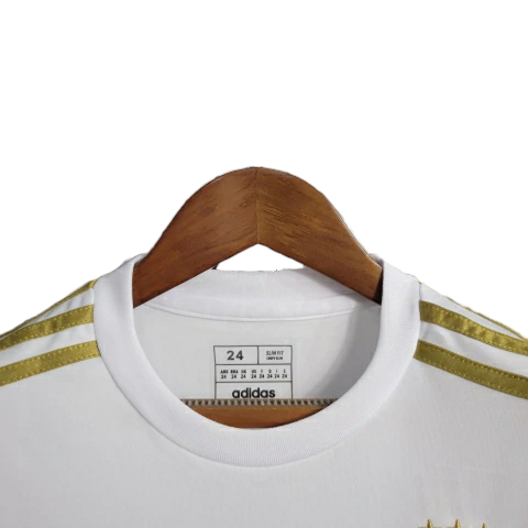 Kit Infantil Seleção da Itália 23/24 - Adidas - Branco