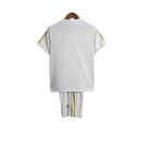 Kit Infantil Seleção da Itália 23/24 - Adidas - Branco