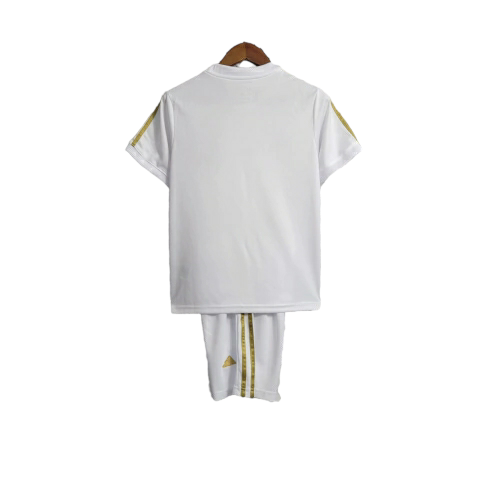 Kit Infantil Seleção da Itália 23/24 - Adidas - Branco