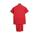 Kit Infantil Flamengo Treino 23/24 - Adidas - Vermelho