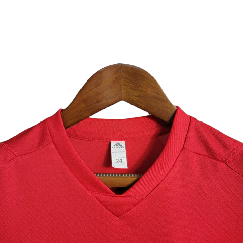 Kit Infantil Flamengo Treino 23/24 - Adidas - Vermelho