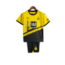 Kit Infantil Borussia Dortmund I 23/24 - Puma - Amarelo e preto