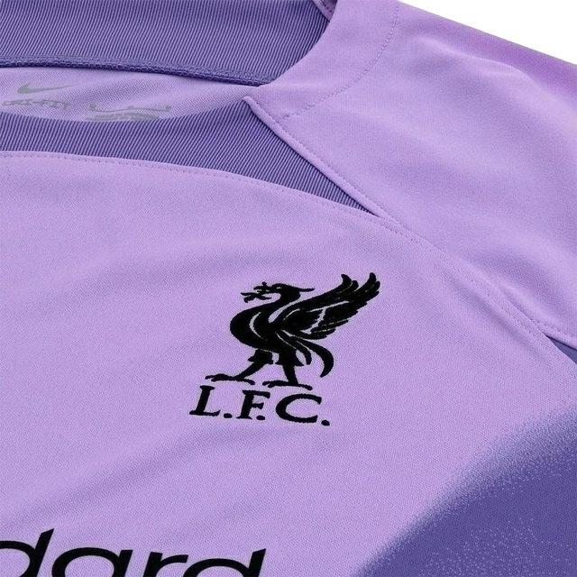 Camisa Liverpool Goleiro I 22/23 Torcedor Nike Masculina - Roxo