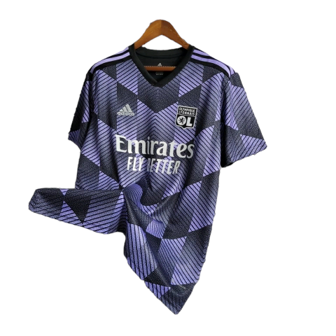 Camisa Lyon 23/24 Torcedor Adidas Masculina - Roxo