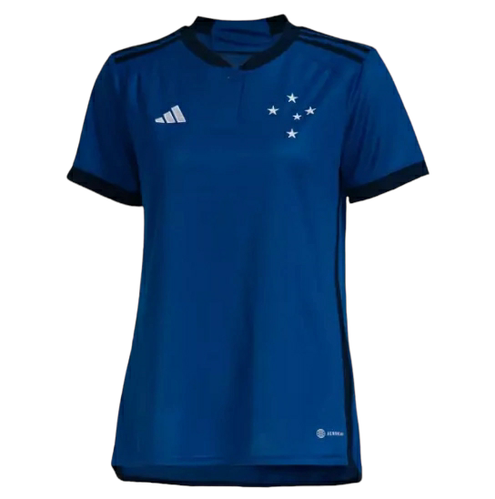 Camisa Cruzeiro I 23/24 -  Feminina Adidas - Azul