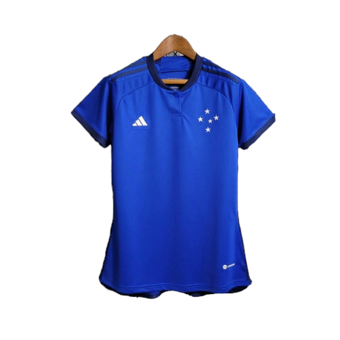 Camisa Cruzeiro I 23/24 -  Feminina Adidas - Azul