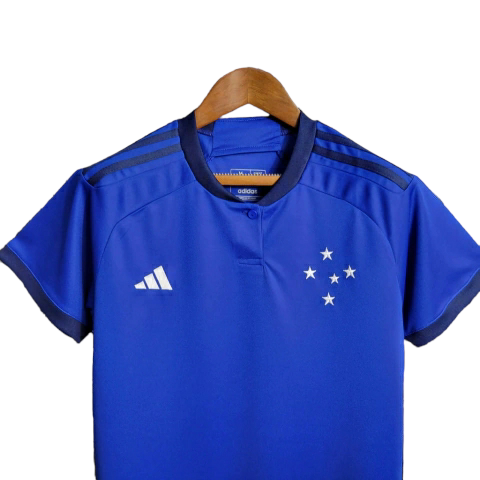 Camisa Cruzeiro I 23/24 -  Feminina Adidas - Azul