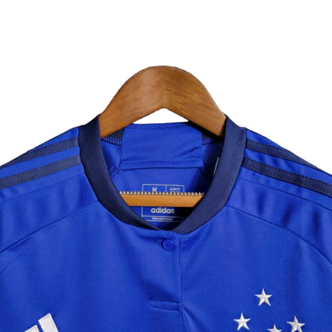 Camisa Cruzeiro I 23/24 -  Feminina Adidas - Azul