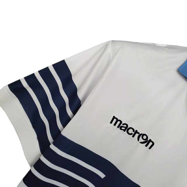 Camisa Retrô Lazio 2014 - Macron Masculina - Azul e branca