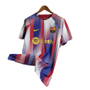 Camisa Barcelona Treino 23/24 - Torcedor Nike Masculina - Branco