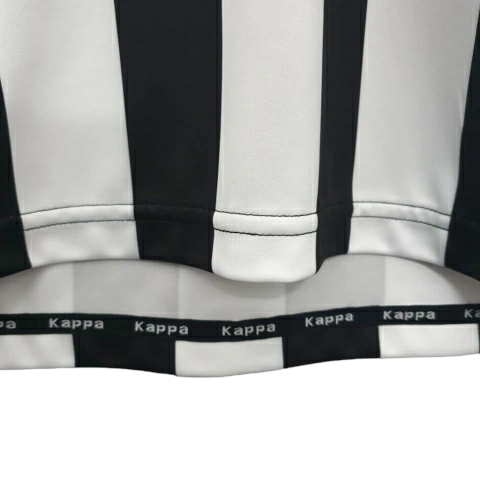 Camisa Retrô Juventus I 1999/2000 - Kappa Masculina- Preta e branca