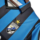 Camisa Retrô Inter de Milão I 1988/1990 - Masculina Uhlsport - Azul e preta