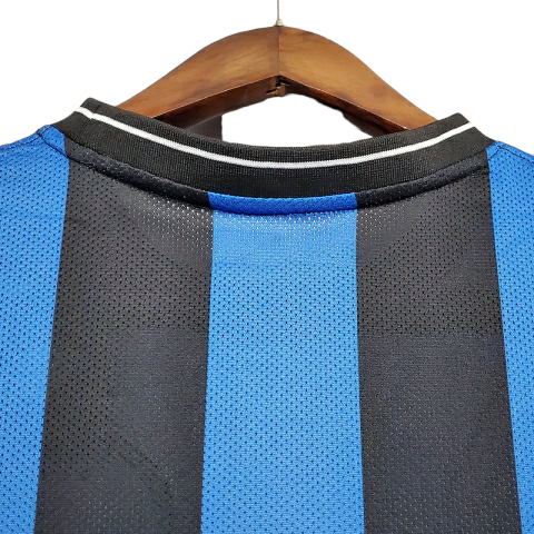 Camisa Retrô Inter de Milão I 2009/2010 - Masculina Nike - Azul e preta