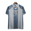 Camisa Retrô Seleção da Inglaterra 1996 - Umbro Masculina - Cinza