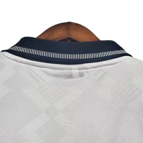 Camisa Retrô Seleção da Inglaterra 1990 - Umbro Masculina - Branca