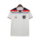 Camisa Retrô Seleção da Inglaterra 1982 - Admiral Masculina - Branca