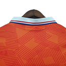 Camisa Retrô Seleção da Holanda I 1991 - Masculina Lotto - Laranja
