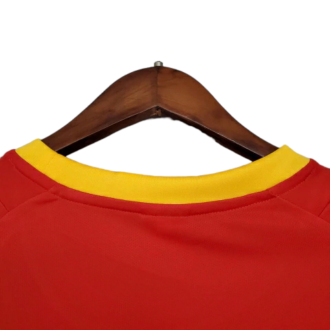 Camisa Retrô Seleção da Espanha 2002 - Adidas Masculina - Vermelha