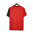 Camisa Retrô Seleção da Espanha I 1996 - Adidas Masculina - Vermelha com detalhes em azul