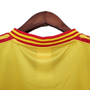 Camisa Retrô Colômbia I 1990 - Adidas Masculina - Amarela com detalhes em azul e vermelho