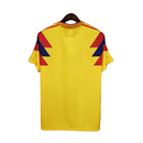 Camisa Retrô Colômbia I 1990 - Adidas Masculina - Amarela com detalhes em azul e vermelho