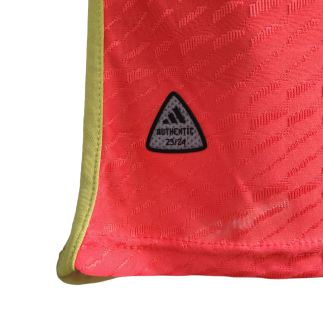 Camisa Benfica I 23/24 - Jogador Adidas Masculina - Vermelha com detalhes em branco