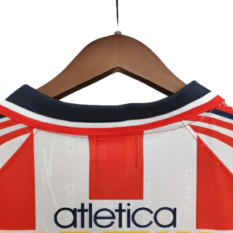 Camisa Chivas Retrô 1998/1999 Vermelha e Branca - Atletica