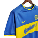 Camisa Retrô Boca Juniors I 1999/2000 - Nike Masculina - Azul com detalhes em amarelo