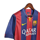 Camisa Barcelona Retrô 2014/2015 Azul e Grená - Nike