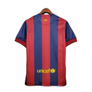 Camisa Barcelona Retrô 2014/2015 Azul e Grená - Nike