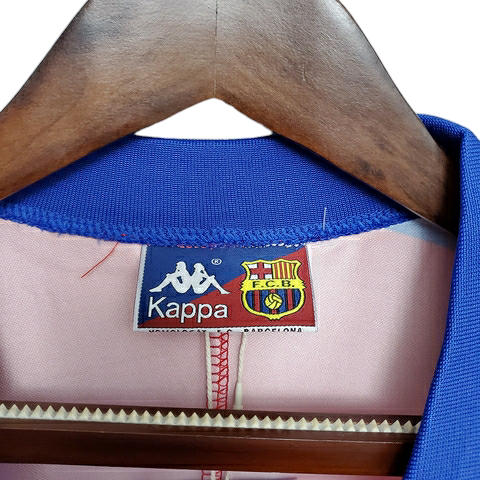Camisa Barcelona Retrô 1992/1995 Azul e Vermelha - Kappa