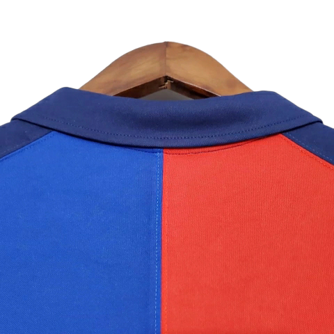 Camisa Barcelona 100 Anos Retrô 1999 Azul e Grená - Nike