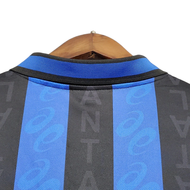 Camisa Atalanta Retrô 1996/1997 Azul - Asics