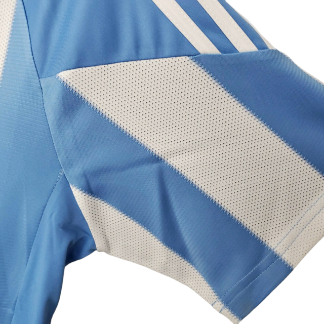 Camisa Retrô Seleção da Argentina I 2010 - Masculina Adidas - Azul e branca