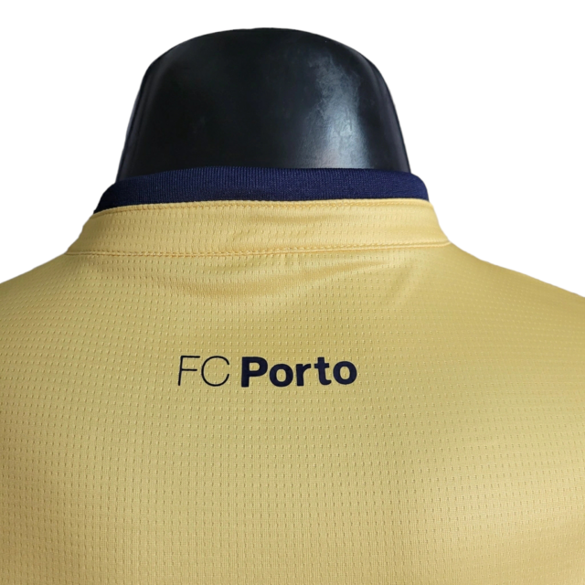 Camisa FC Porto Away 22/23 Jogador New Balance Masculina - Amarela