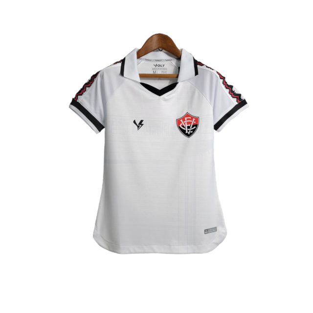 Camisa Vitória II 23/24 -  Volt Feminina - Branca com detalhes em preto