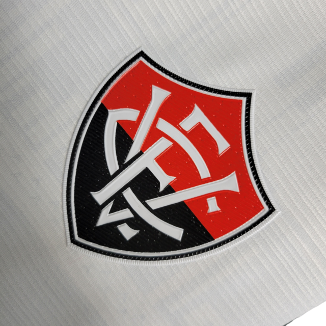 Camisa Vitória II 23/24 -  Volt Feminina - Branca com detalhes em preto