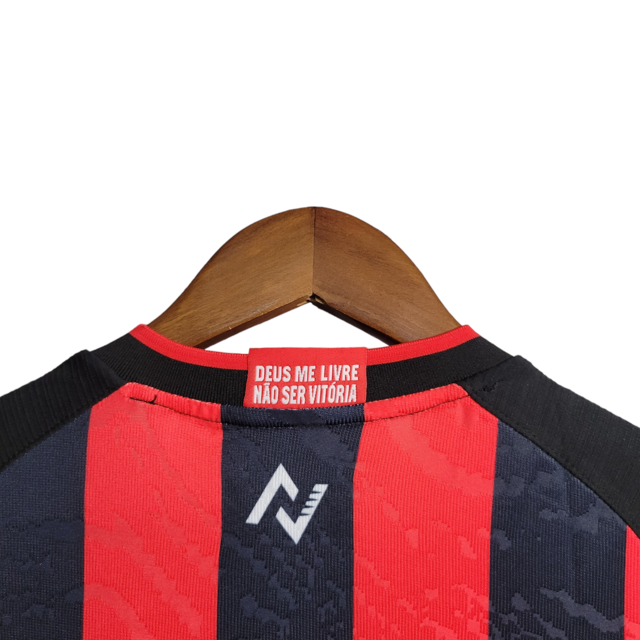 Camisa Vitória I 23/24 -  Volt Feminina - Vermelha e preta