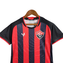 Camisa Vitória I 23/24 -  Volt Feminina - Vermelha e preta