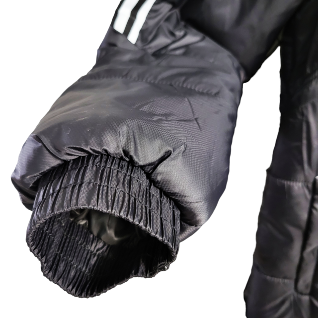 Jaqueta Corta-Vento Botafogo - Masculina Rebook - Preta com detalhes em branco