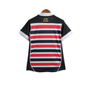 Camisa Santa Cruz I 23/24 Feminina  - Listrado em Preto Vermelho e Branco