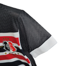 Camisa Santa Cruz I 23/24 Feminina  - Listrado em Preto Vermelho e Branco