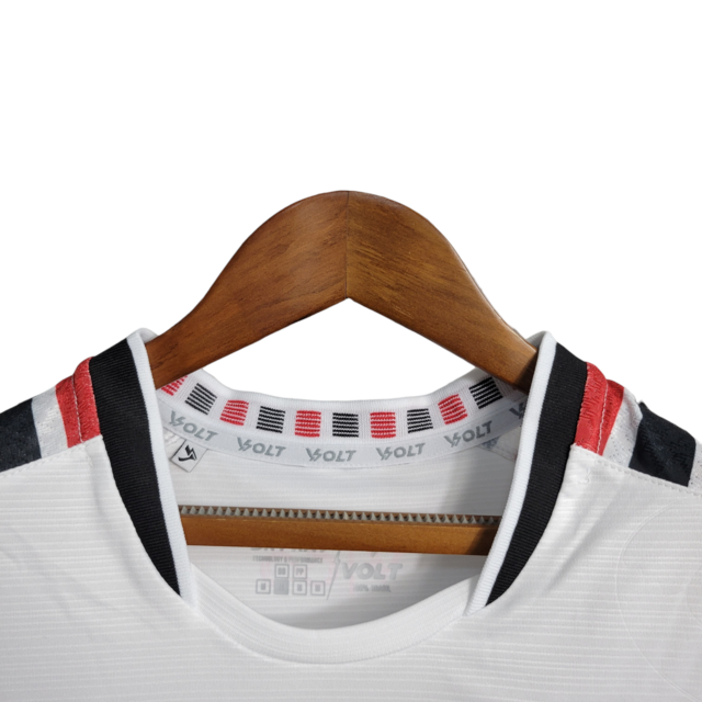 Camisa Santa Cruz II 23/24 -  Volt Feminina - Branca com detalhes em preto vermelho