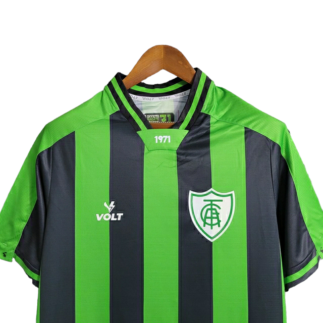 Camisa América Mineiro I 22/23 - Torcedor Volt Masculina - Verde e preta