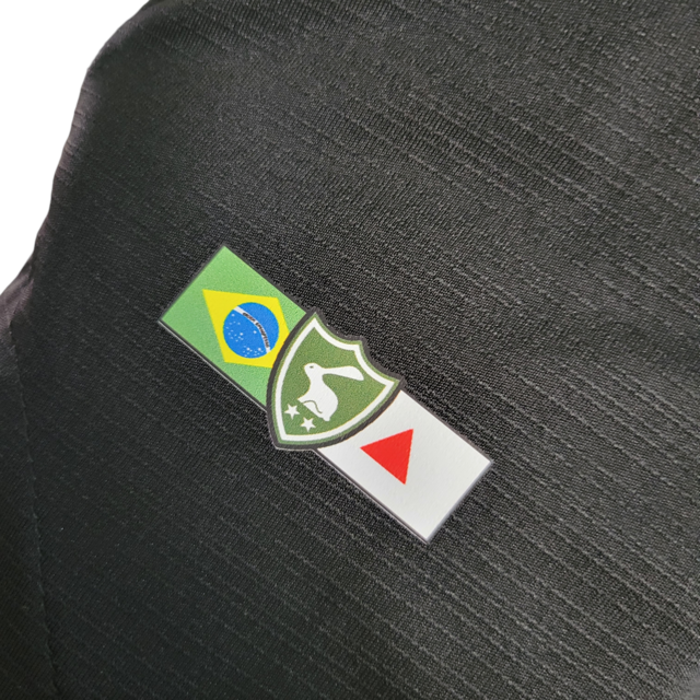 Camisa América Mineiro Goleiro I 22/23 Torcedor Masculina - Preta com detalhes em verde