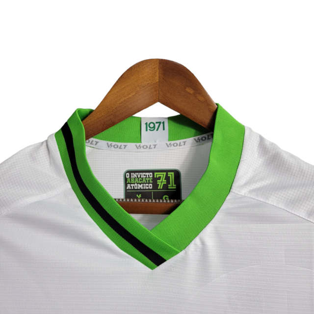 Camisa América Mineiro II 22/23 - Torcedor Volt Masculina - Branca com detalhes verde e preto