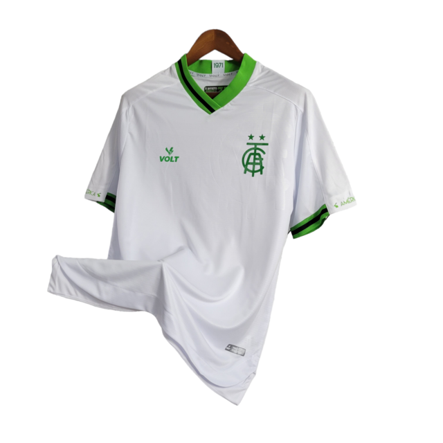 Camisa América Mineiro II 22/23 - Torcedor Volt Masculina - Branca com detalhes verde e preto