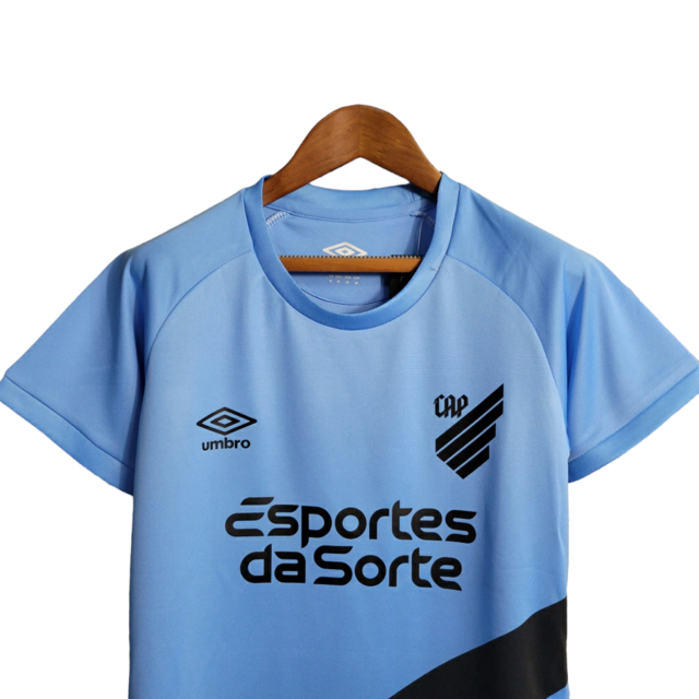 Camisa Athletico Paranaense III 23/24 -  Umbro Feminina - Azul