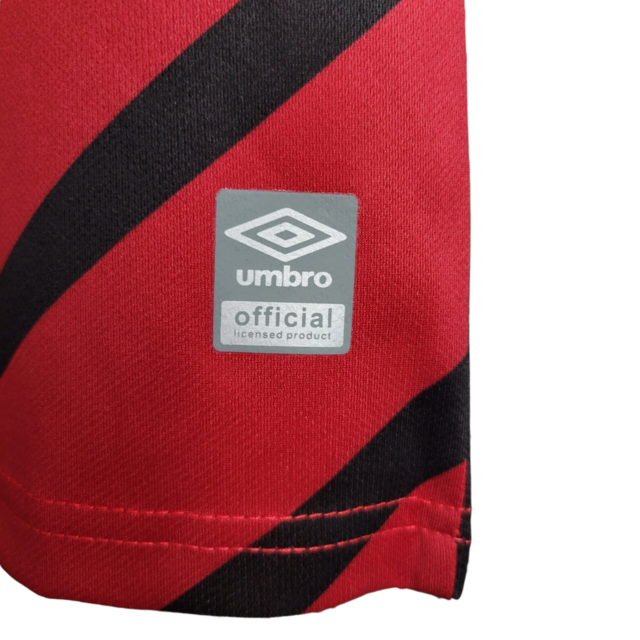 Kit Infantil Athletico Paranaense II 23/24 - Umbro - Preta e vermelha